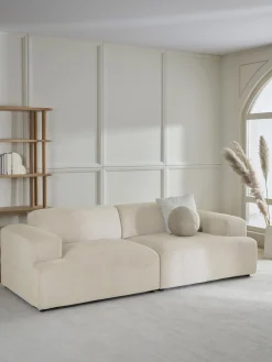 Sofa De Pana Melva (3 Plazas)
