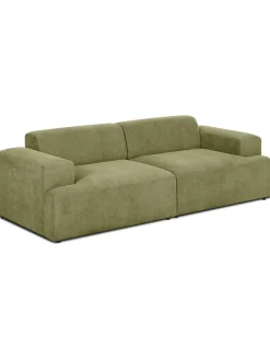 Sofa De Pana Melva (3 Plazas)