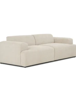 Sofa De Pana Melva (3 Plazas)