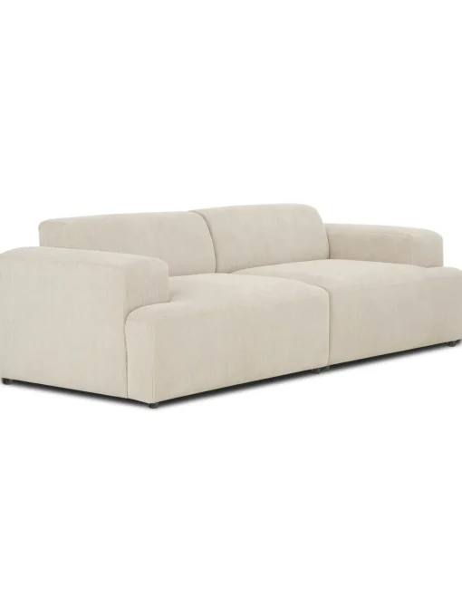 Sofa De Pana Melva (3 Plazas)