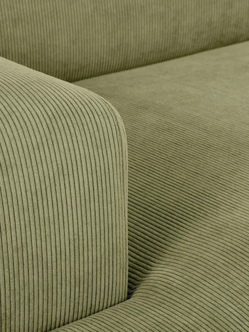 Sofa De Pana Melva (3 Plazas)