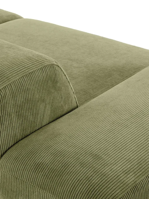 Sofa De Pana Melva (3 Plazas)
