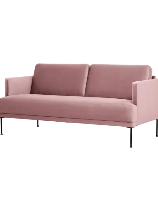 Sofa De Terciopelo Fluente (2 Plazas)