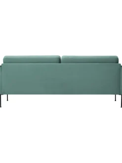 Sofa De Terciopelo Fluente (3 Plazas)
