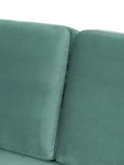 Sofa De Terciopelo Fluente (3 Plazas)