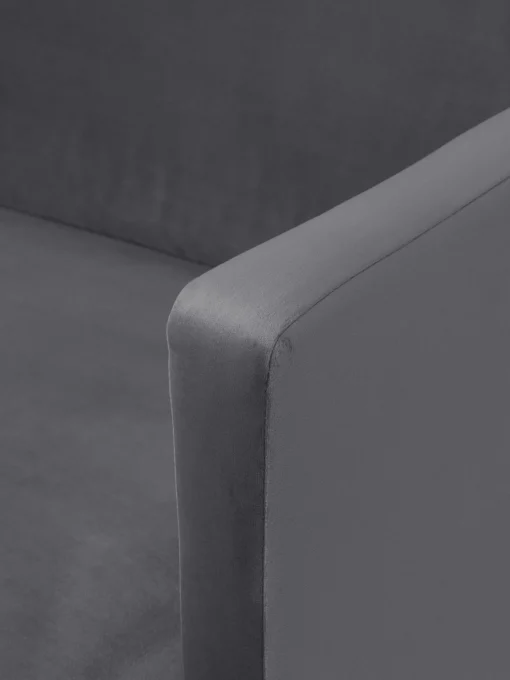 Sofa De Terciopelo Fluente (2 Plazas)