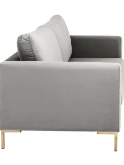 Sofa De Terciopelo Luna (3 Plazas)
