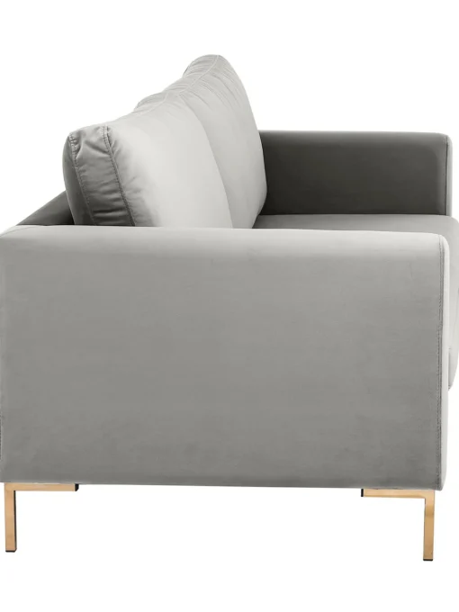 Sofa De Terciopelo Luna (3 Plazas)