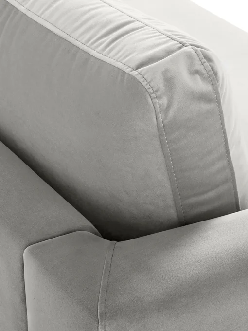 Sofa De Terciopelo Luna (3 Plazas)