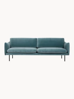 Sofa De Terciopelo Moby (3 Plazas)