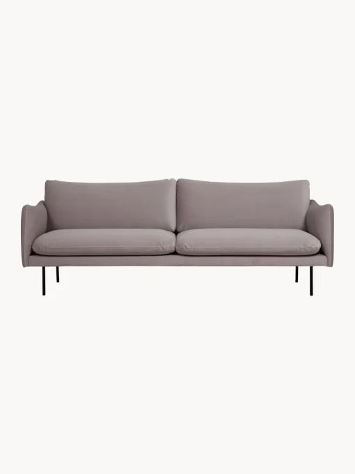 Sofa De Terciopelo Moby (3 Plazas)