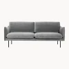 Sofa De Terciopelo Moby (2 Plazas)