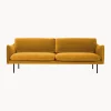 Sofa De Terciopelo Moby (3 Plazas)