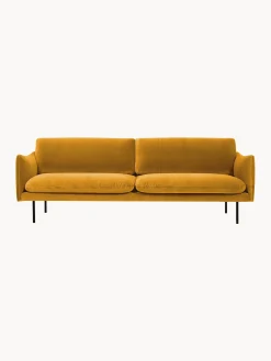 Sofa De Terciopelo Moby (3 Plazas)