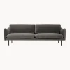 Sofa De Terciopelo Moby (3 Plazas)