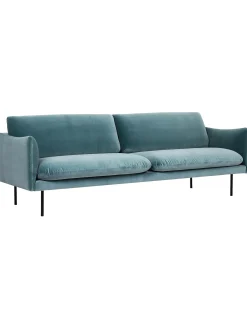 Sofa De Terciopelo Moby (3 Plazas)