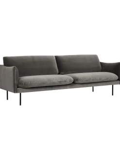 Sofa De Terciopelo Moby (3 Plazas)