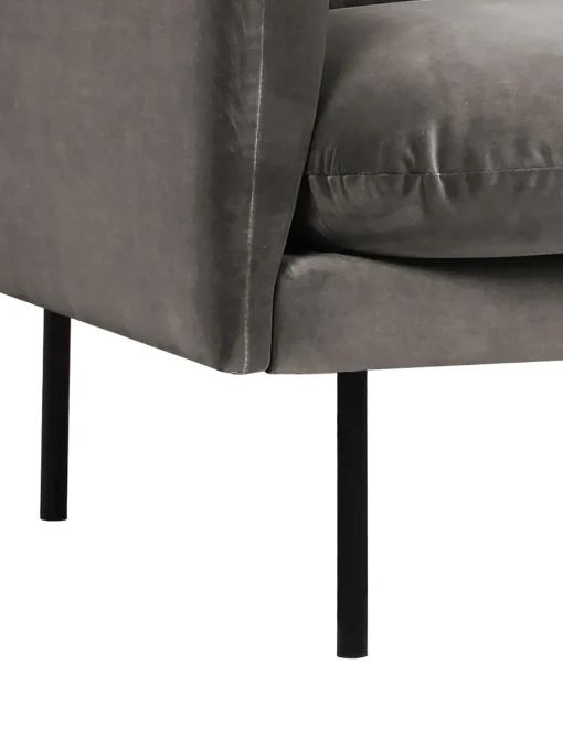 Sofa De Terciopelo Moby (3 Plazas)