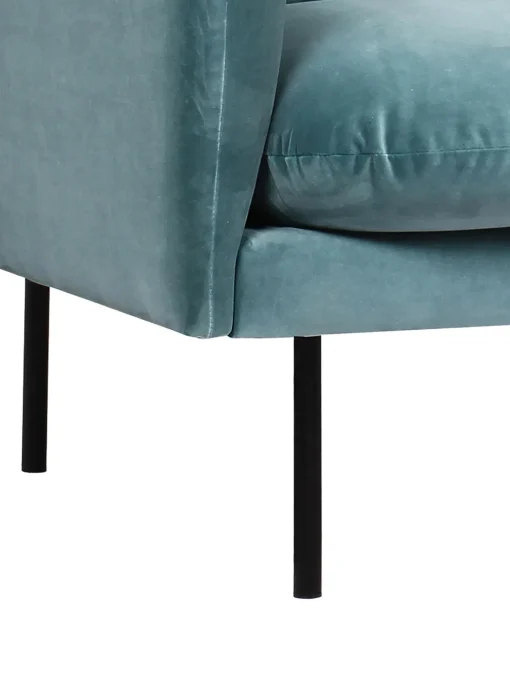 Sofa De Terciopelo Moby (3 Plazas)
