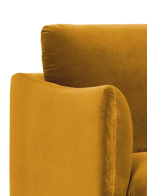 Sofa De Terciopelo Moby (3 Plazas)