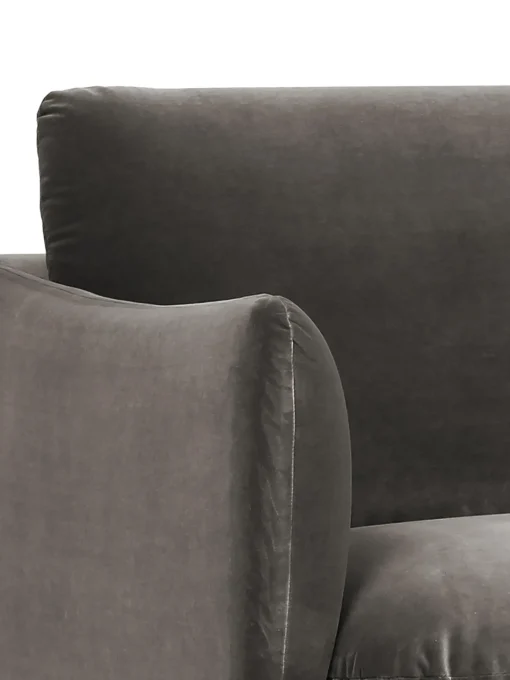 Sofa De Terciopelo Moby (3 Plazas)