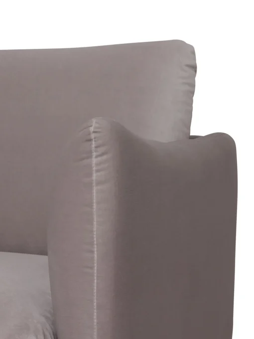 Sofa De Terciopelo Moby (3 Plazas)