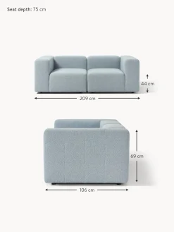 Sofa Modular Boucle Lena (3 Plazas)