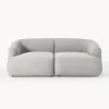 Sofa Modular En Tejido Boucle Sofia (2 Plazas)