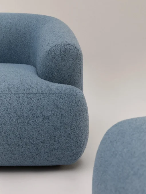 Sofa Modular En Tejido Boucle Sofia (2 Plazas)
