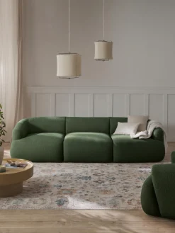 Sofa Modular En Tejido Boucle Sofia (3 Plazas)