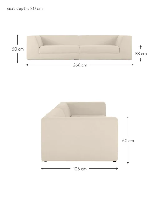 Sofa Modular Grant (3 Plazas)