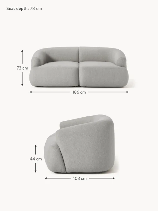 Sofa Modular Sofia (2 Plazas)