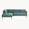 Sofa Rinconera De Terciopelo Fluente