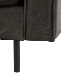 Sofa Rinconera Grande De Cuero Reciclado Hunter