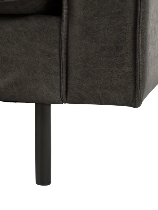 Sofa Rinconera Grande De Cuero Reciclado Hunter