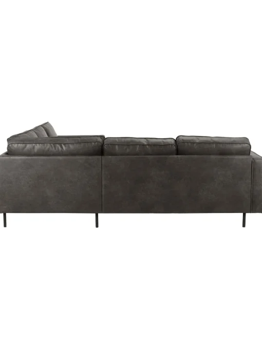 Sofa Rinconera Grande De Cuero Reciclado Hunter