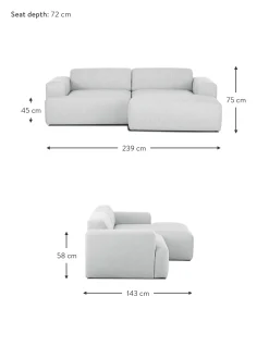 Sofa Rinconera Melva (3 Plazas)