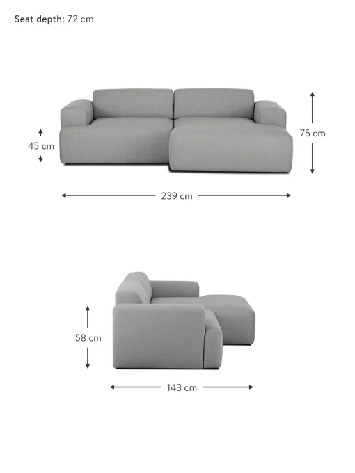 Sofa Rinconera Melva (3 Plazas)
