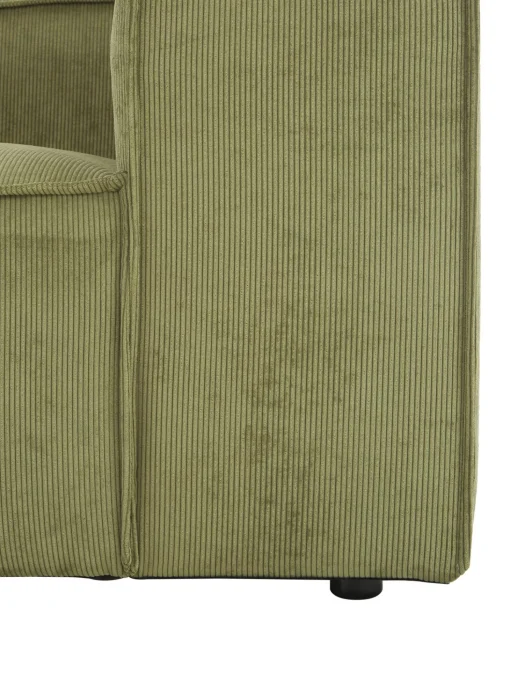 Sofa Rinconera Modular De Pana Lennon (4 Plazas)