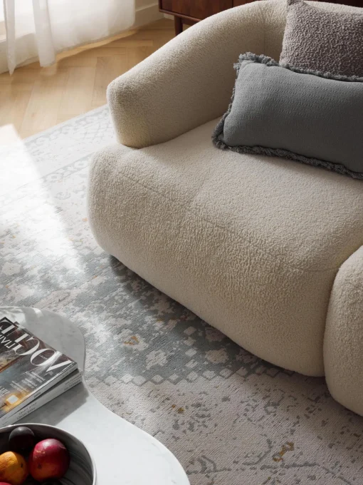 Sofa Rinconera Modular De Borreguillo Sofia (3 Plazas)