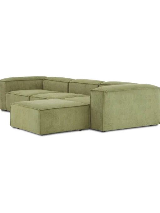 Sofa Rinconera Modular De Pana Lennon (4 Plazas)