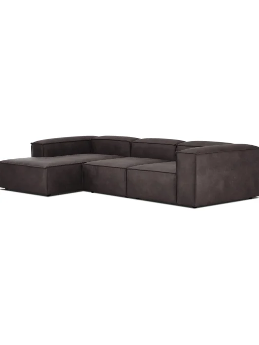 Sofa Rinconera Modular De Cuero Reciclado Lennon