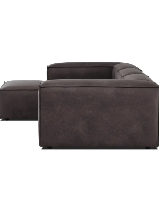 Sofa Rinconera Modular De Cuero Reciclado Lennon