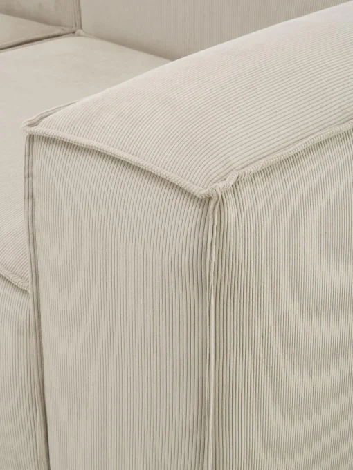 Sofa Rinconera Modular De Pana Lennon (4 Plazas)