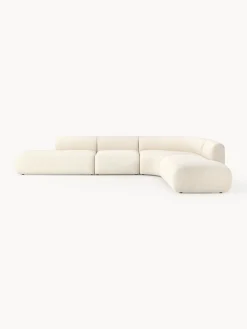 Sofa Rinconera Modular En Tejido Boucle Sofia (4 Plazas)