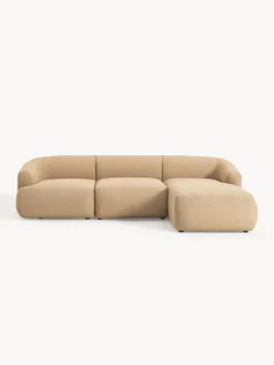 Sofa Rinconera Modular En Tejido Boucle Sofia (3 Plazas)
