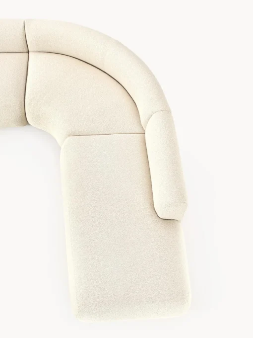 Sofa Rinconera Modular En Tejido Boucle Sofia (4 Plazas)