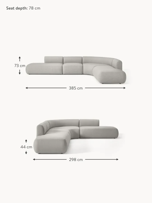Sofa Rinconera Modular Sofia (4 Plazas)