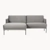 Sofa Rinconera Pequeno De Terciopelo Fluente