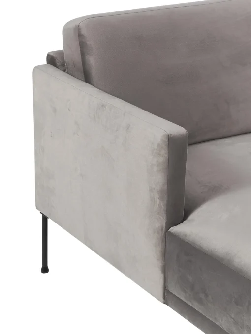 Sofa Rinconera Pequeno De Terciopelo Fluente
